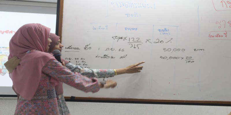 อบรมเชิงปฎิบัติการ Finance: การเงินรอดธุรกิจยั่งยืน