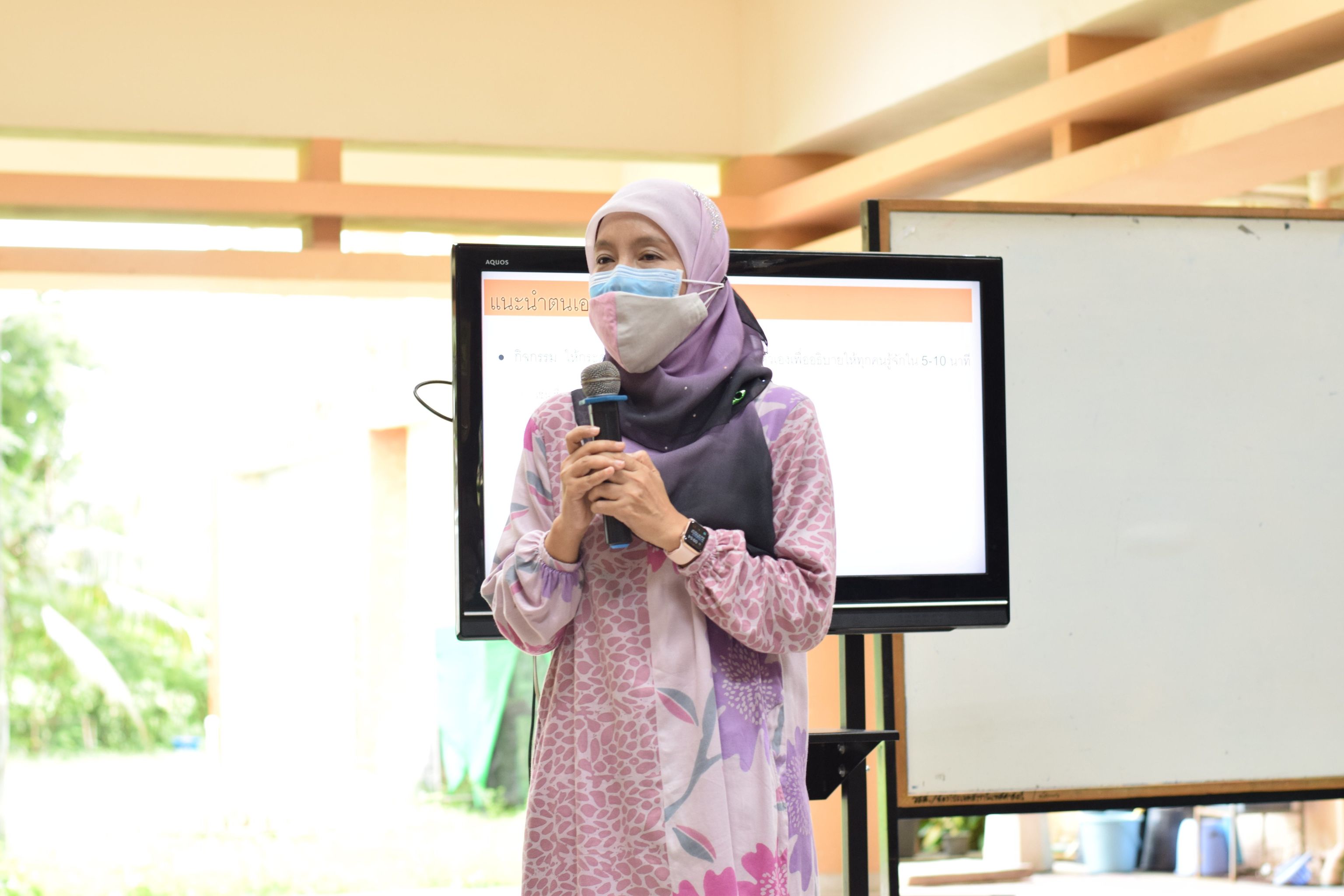 คณะทำงาน ECOTIVE ประชุมแกนนำวิเคราะห์ ชุมชนจือโร๊ะ หมู่ 6 ต.บานา ด้วยเครื่องมือ REAP
