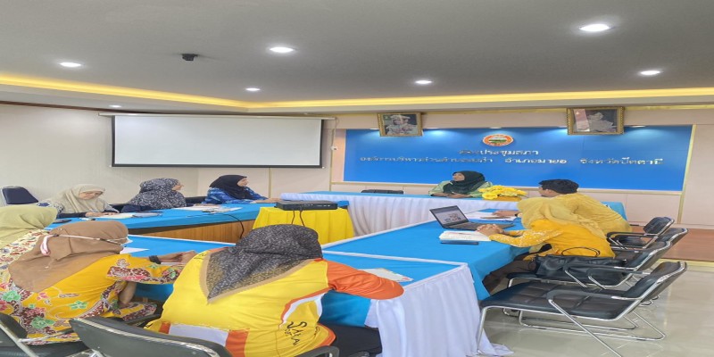 EcoTive ลงพื้นที่ประชุมพูดคุยแลกเปลี่ยน กับนายก อบต.สะกำ อ.มายอ จ.ปัตตานี