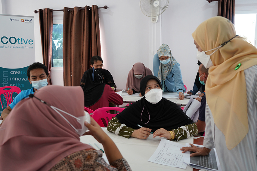 Focus group เพื่อสร้างการรับรู้/การมีส่วนร่วม ม.6 บ้านจือโระ อ.เมือง จ.ปัตตานี