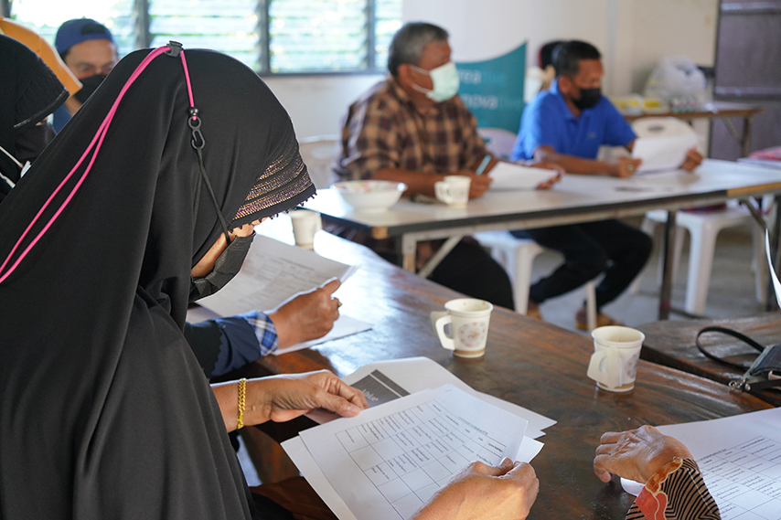 Focus group เพื่อสร้างการรับรู้/การมีส่วนร่วม ม.1 บ้านสุไหปาแน อ.เมือง จ.ปัตตานี