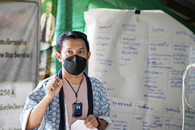 Focus group เพื่อสร้างการรับรู้และการมีส่วนร่วมในพื้นที่ ตำบลตะบิ้ง อำเภอสายบุรี จังหวัดปัตตานี