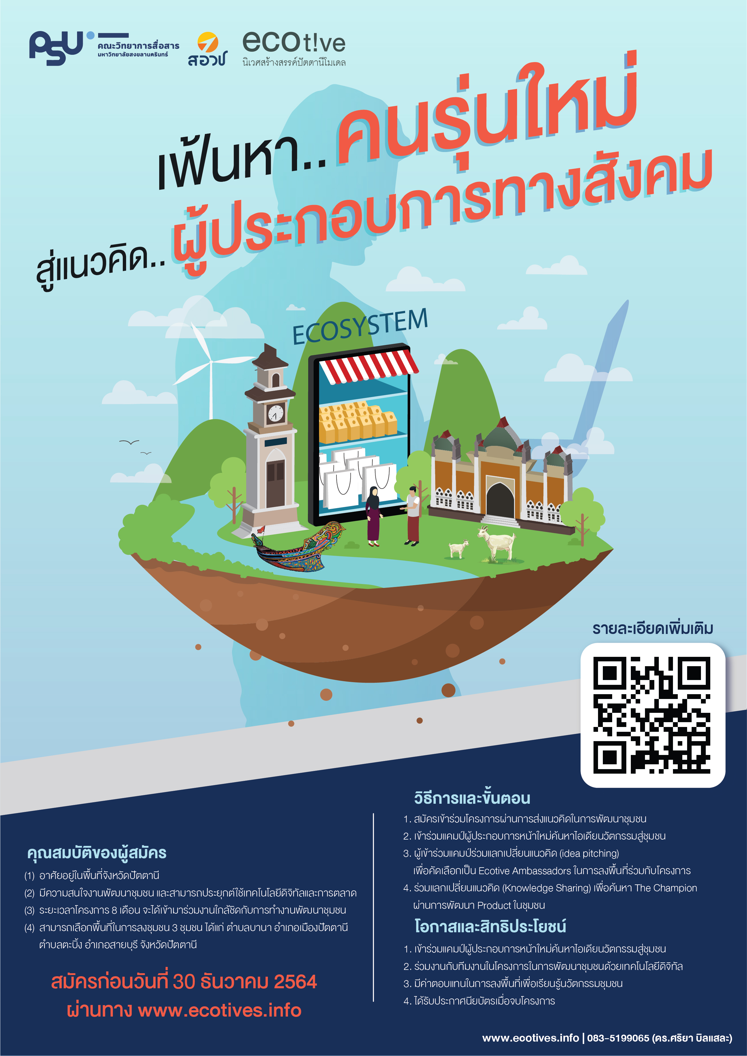 เฟ้นหา.. ไอเดียคนรุ่นใหม่สู่แนวคิดผู้ประกอบการทางสังคม